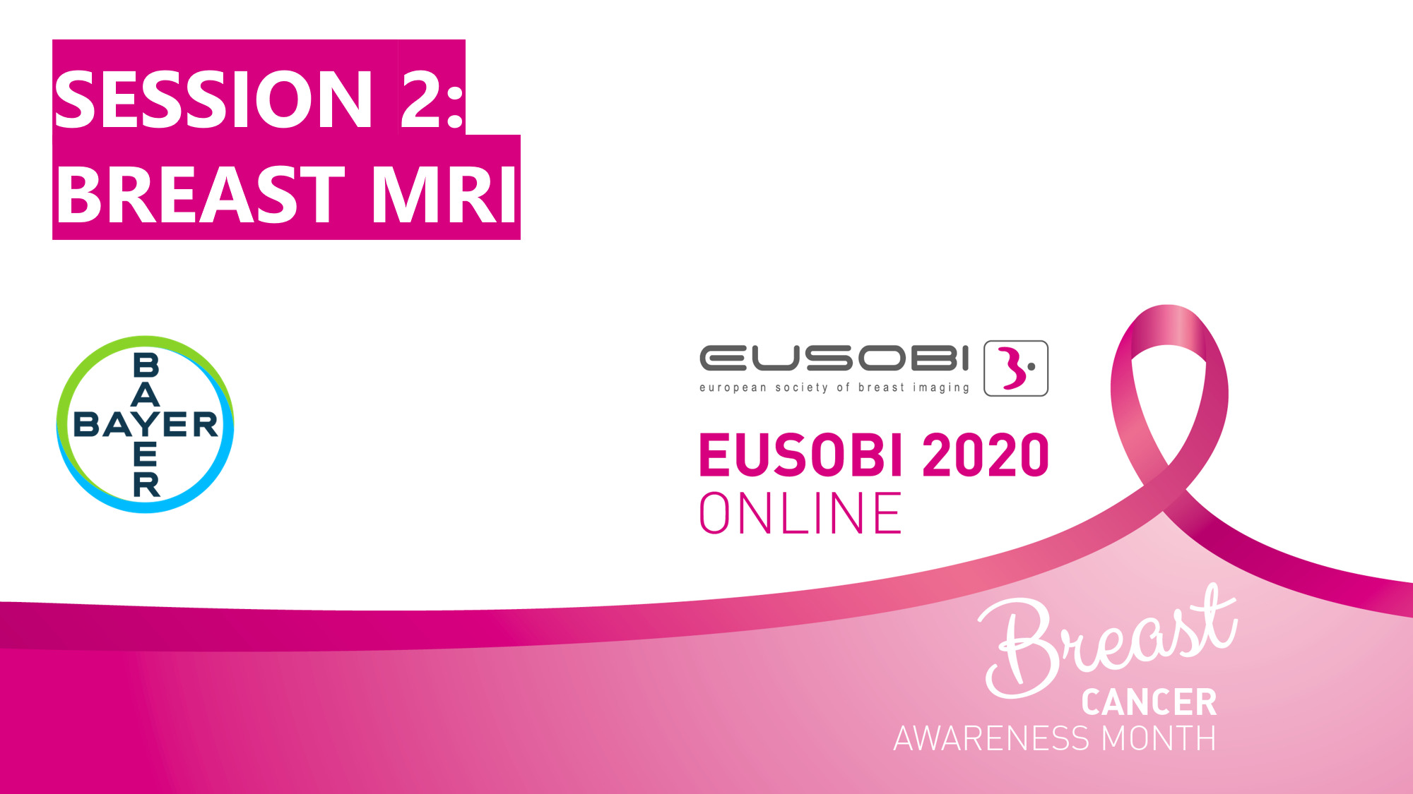 EUSOBI 2020 Session 2 – Breast MRI