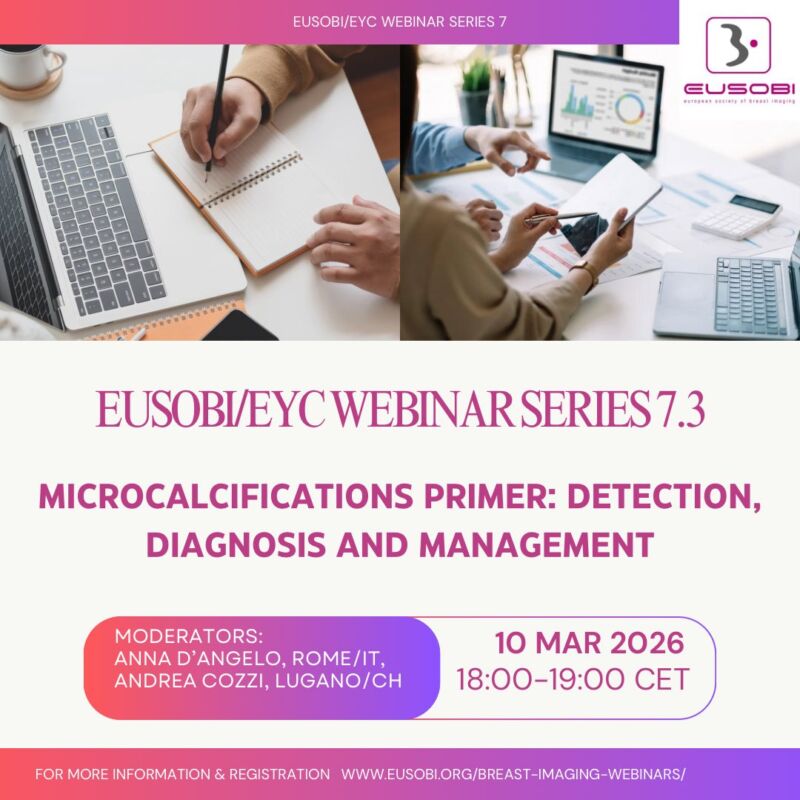 Image for the Tweet beginning: EUSOBI / EYC Webinar Series