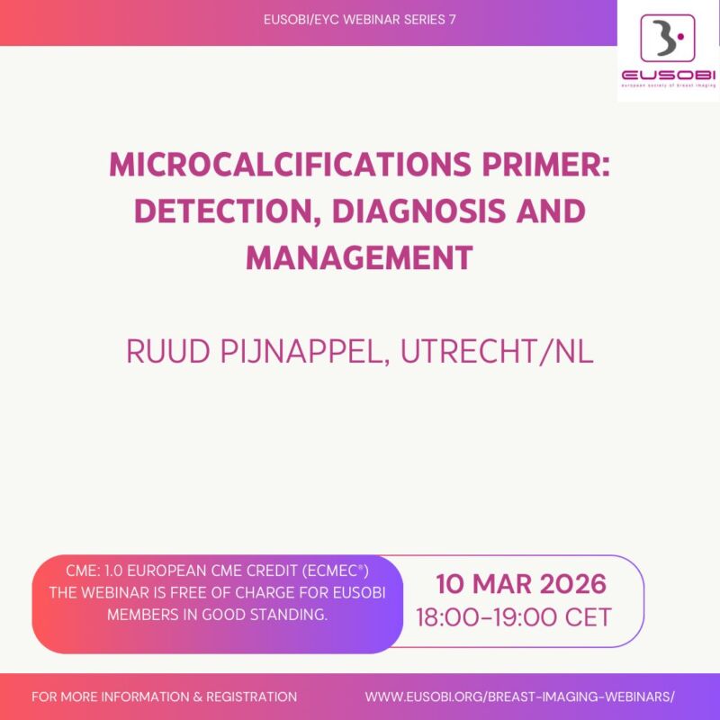 Image for the Tweet beginning: EUSOBI / EYC Webinar Series