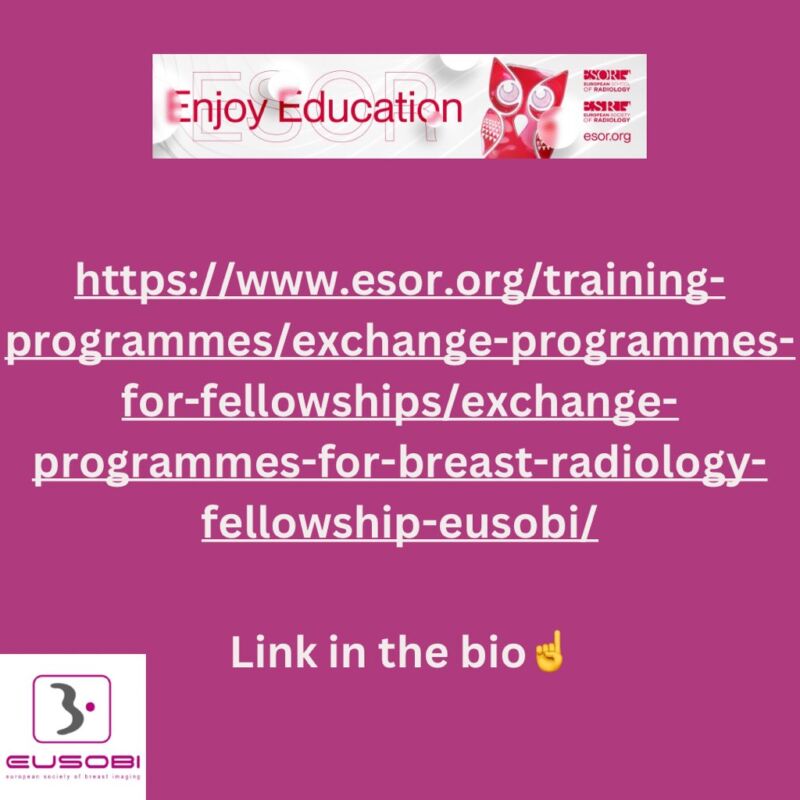 Image for the Tweet beginning: ✨ ESOR Fellowship Programme
Advance your