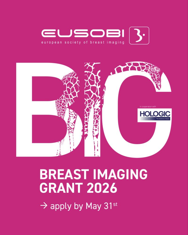Image for the Tweet beginning: 🚨 Breast Imaging Grant 2026